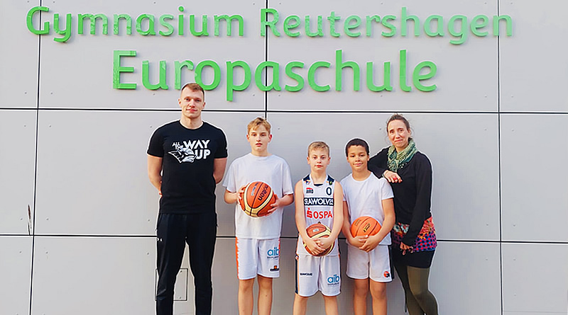  Gymnasium Reutershagen – Neu im Projekt “Basketball macht Schule”