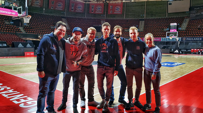 Wertvoller Erfahrungsaustausch mit ALBA Berlin und FC Bayern Basketball