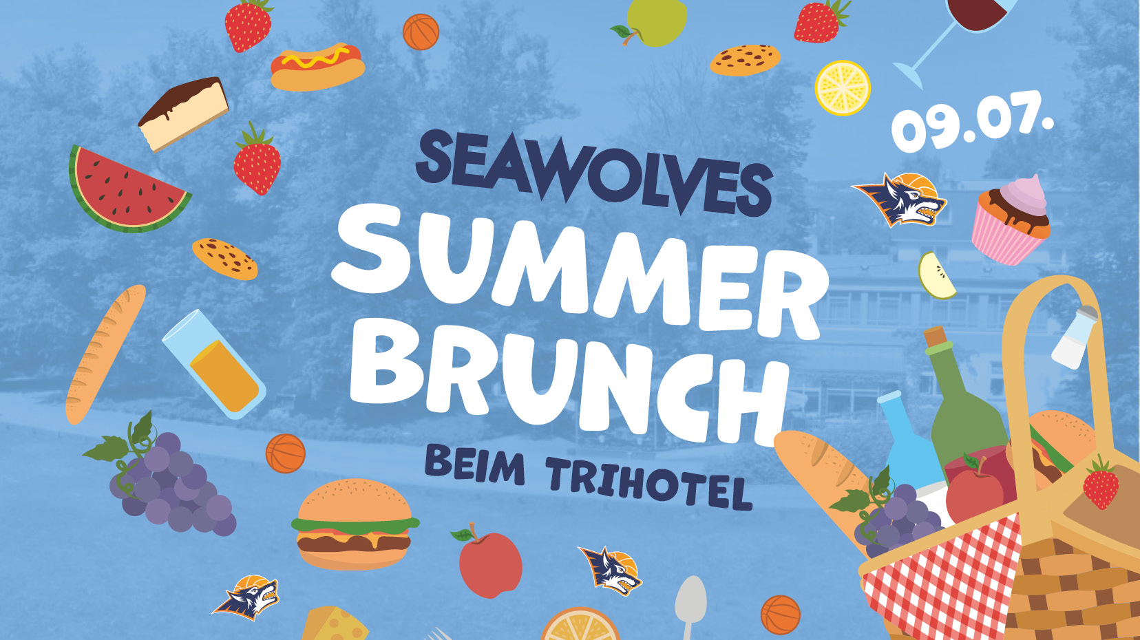 Seawolves Summer Brunch am 9. Juli