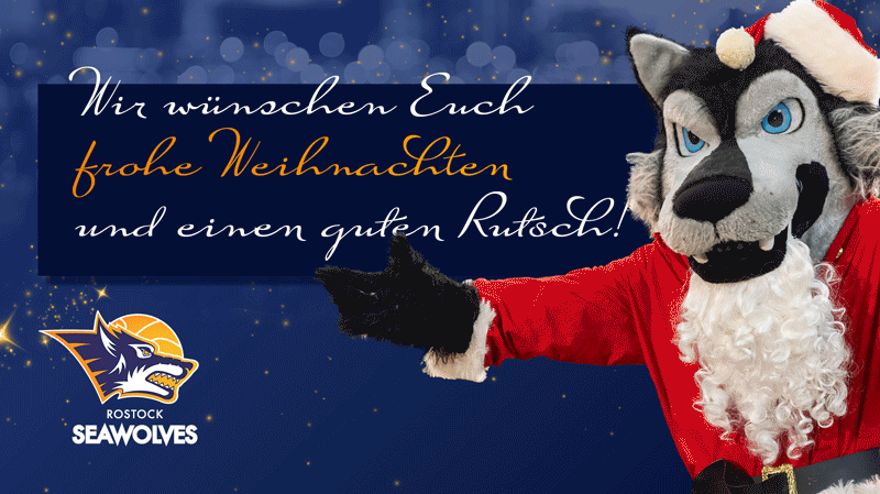 Der Rostock Seawolves e.V. wünscht Frohe Weihnachten