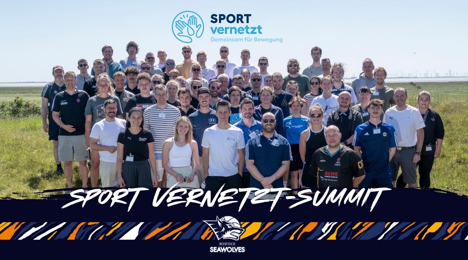 Rostock Seawolves beim Sport vernetzt-Summit auf Langeoog