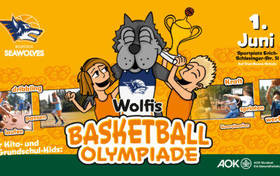 Wolfis Basketball Olympiade am 1. Juni