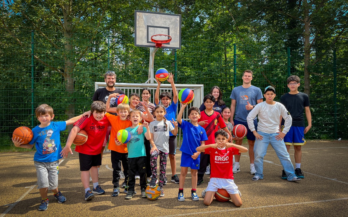 Basketball-Spaß im Ökohaus e.V. Rostock 