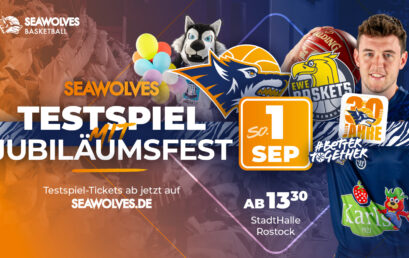 Saisoneröffnung und großes Fanfest am 1. September