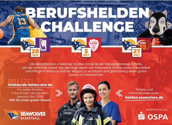 Tatütata, die Helden sind da! – Berufshelden Challenge gestartet