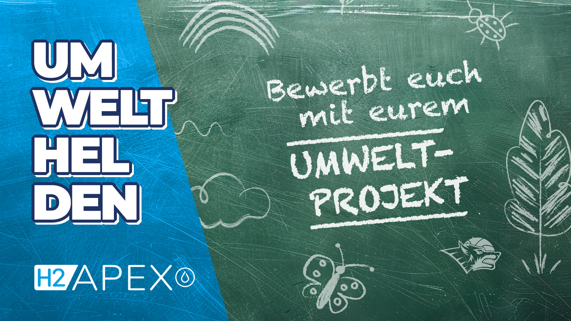 Umwelthelden gesucht, powered by H2Apex und den Seawolves