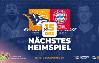 Heimspiel-Highlight am 3. Advent: Der FC Bayern kommt am KARLS GAME DAY