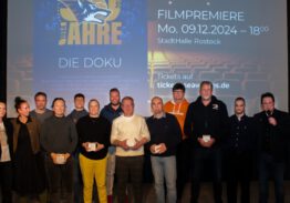 Umjubelte Filmpremiere “30 Jahre Seawolves”