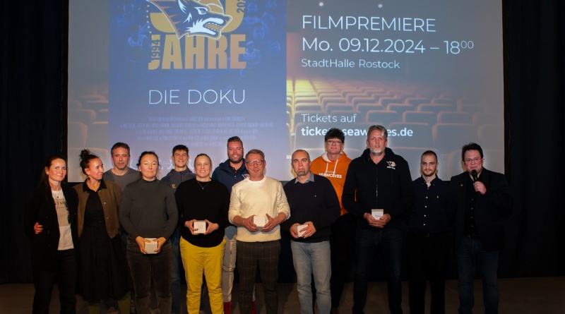 Umjubelte Filmpremiere “30 Jahre Seawolves”