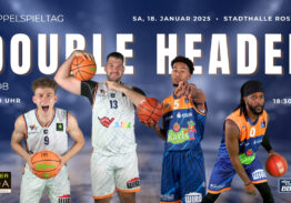 Double Header am 18. Januar: 2x Seawolves Basketball in der StadtHalle Rostock