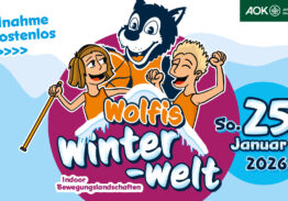 Wolfis Winterwelt 2026 für Kita-Kids