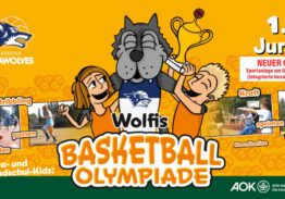 Wolfis Basketball Olympiade am 1. Juni