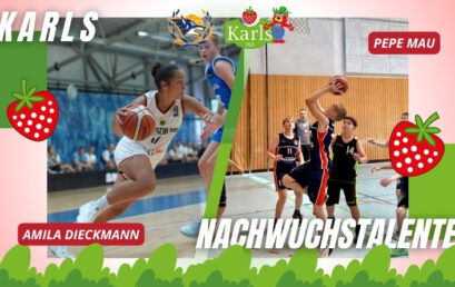 KARLS Nachwuchstalente im August: Amila Dieckmann und Pepe Mau