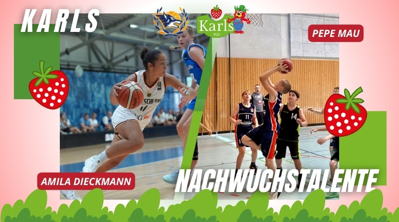KARLS Nachwuchstalente im August: Amila Dieckmann und Pepe Mau
