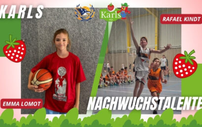 KARLS Nachwuchstalente im September: Emma Lomot und Rafael Kindt