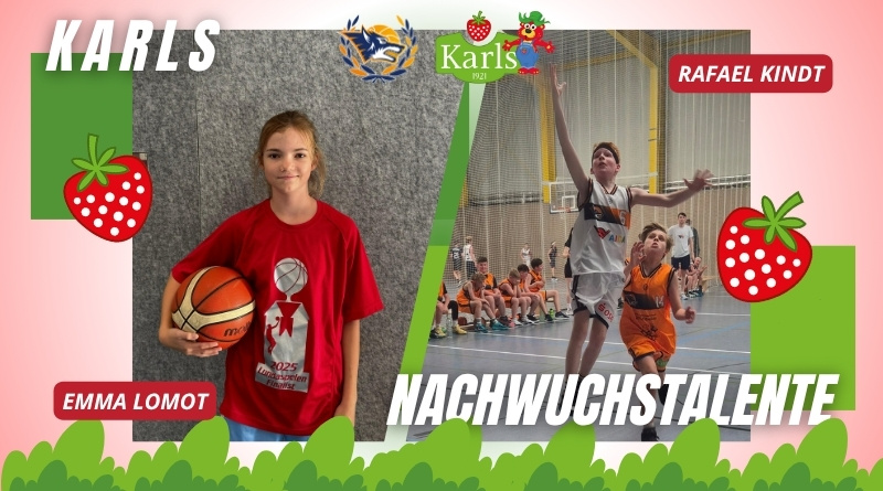 KARLS Nachwuchstalente im September: Emma Lomot und Rafael Kindt KARLS Nachwuchstalente im September: Emma Lomot und Rafael Kindt