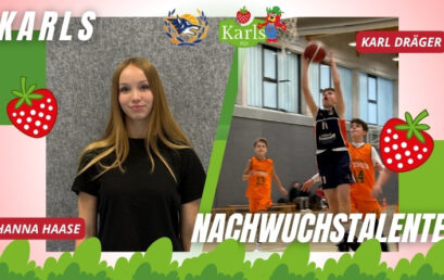 KARLS Nachwuchstalente im Oktober: Hanna Haase und Karl Dräger