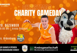 ProB Charity-Spieltag am 20. Dezember in der Arena Rostock