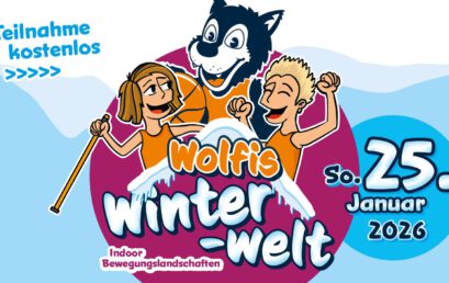 Wolfis Winterwelt 2026 für Kita-Kids