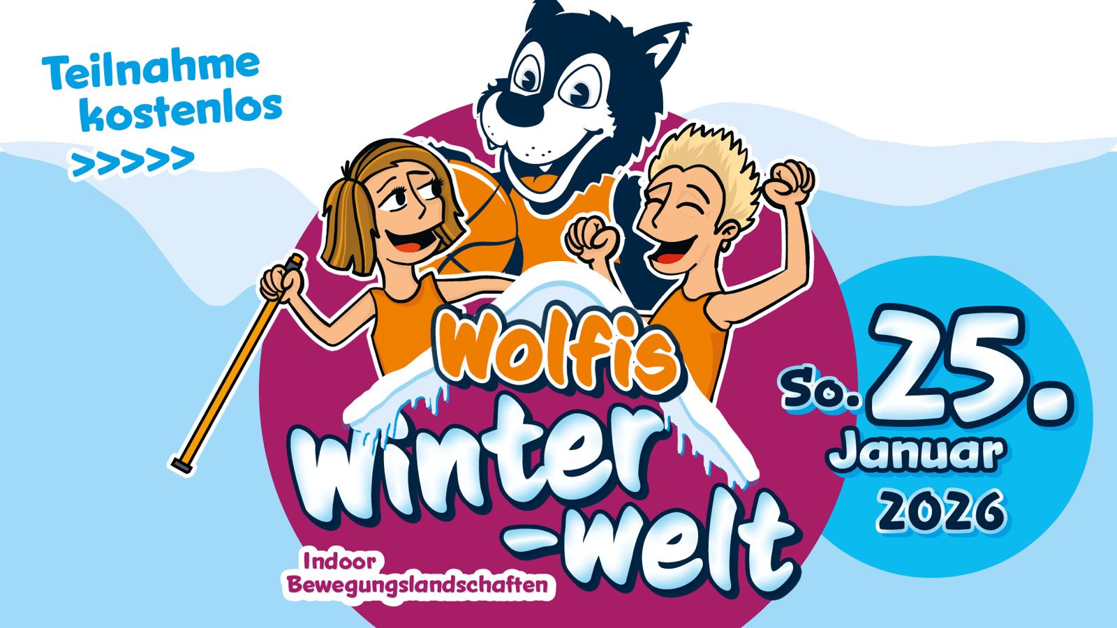 Wolfis Winterwelt 2026 für Kita-Kids Wolfis Winterwelt 2026 für Kita-Kids