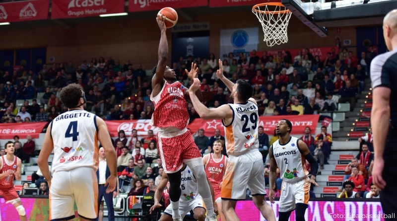 UCAM Murcia eine Nummer zu groß