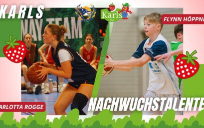KARLS Nachwuchstalente im Januar: Carlotta Rogge und Flynn Höppner