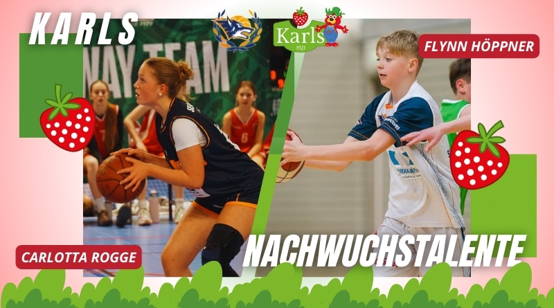 KARLS Nachwuchstalente im Januar: Carlotta Rogge und Flynn Höppner