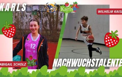 KARLS Nachwuchstalente im Januar: Abigail Scholz und Wilhelm Kaiser