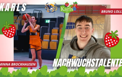 KARLS Nachwuchstalente im März: Minna Brockhausen und Bruno Loll
