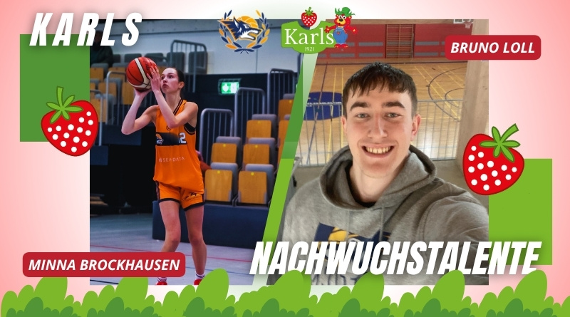 KARLS Nachwuchstalente im März: Minna Brockhausen und Bruno Loll KARLS Nachwuchstalente im März: Minna Brockhausen und Bruno Loll