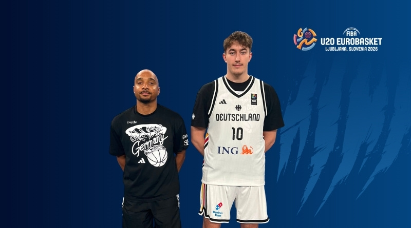 U20 Eurobasket 2026: Bruno Loll und Chris Frazier für Deutschland im Einsatz