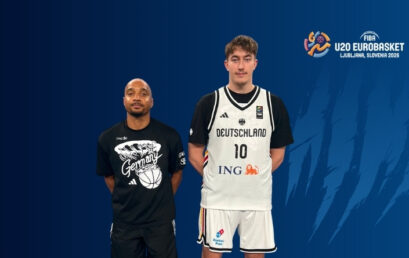 U20 Eurobasket 2026: Bruno Loll und Chris Frazier für Deutschland im Einsatz
