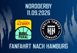 Fanfahrt zum Nordderby am 11.09. im Netto BBL Pokal